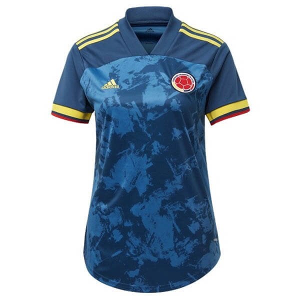 Camiseta Columbia 2ª Mujer 2020 Azul